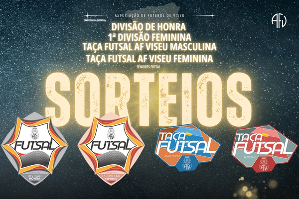 Calendários das provas seniores de futsal definidos esta sexta-feira